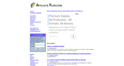 Desktop Screenshot of affiliateplan.com
